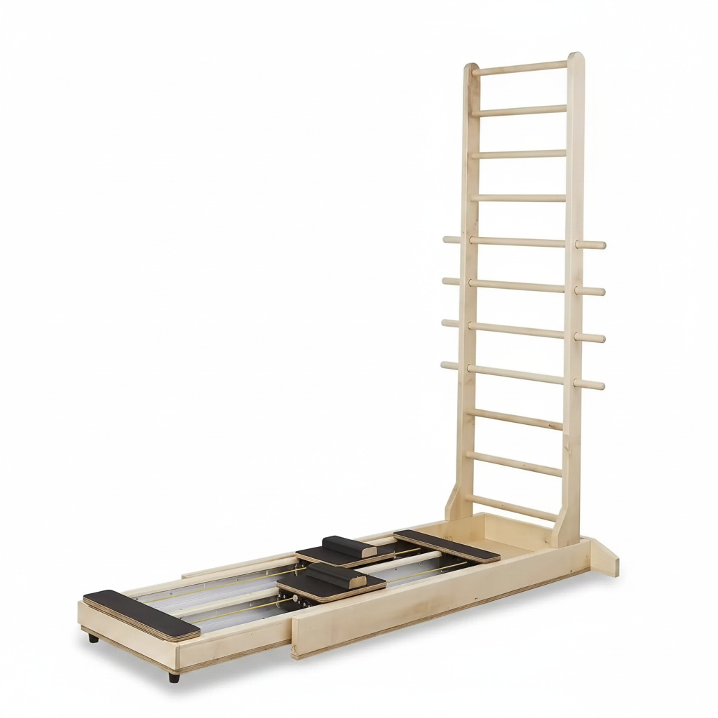 Pilates Yoga &A - Pilates Reformer, Maple Wood Dual-Track Core