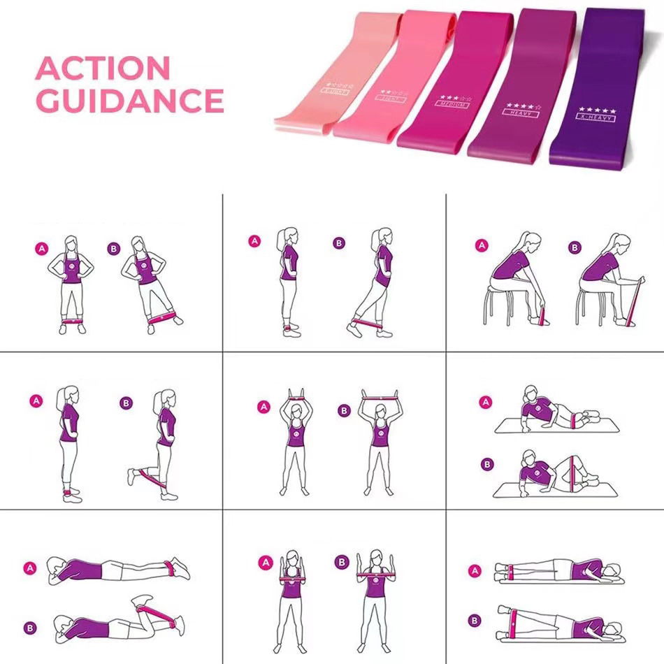 Pilates Ball Resistance Bands  – Pilates Yoga Workout At Home recenzja i cena