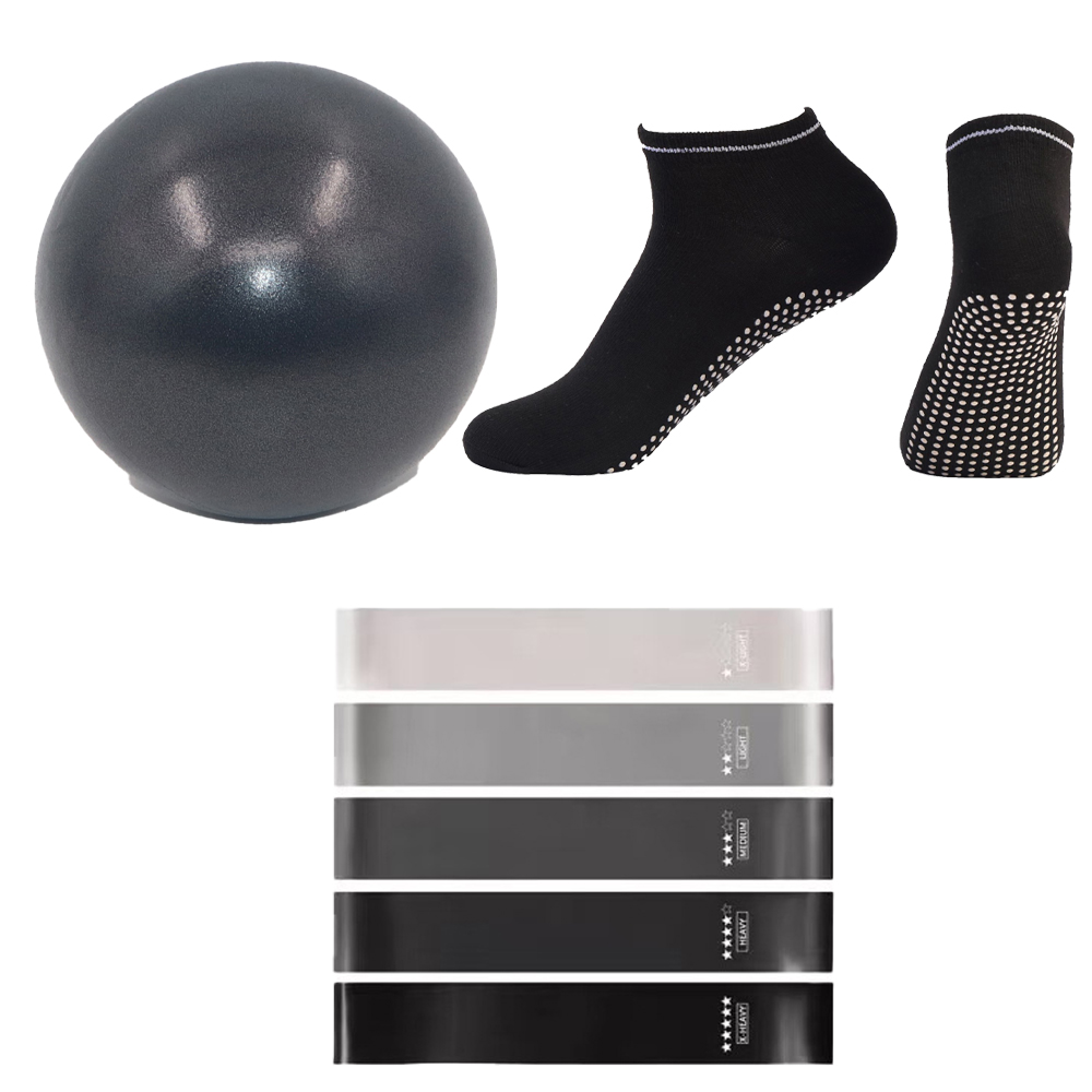Pilates Ball Resistance Bands  – Pilates Yoga Workout At Home recenzja i cena