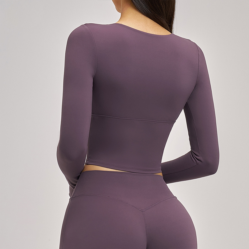 SVEIC Yoga Long Sleeve V Neck  – Pilates V Yoga recenzja i cena