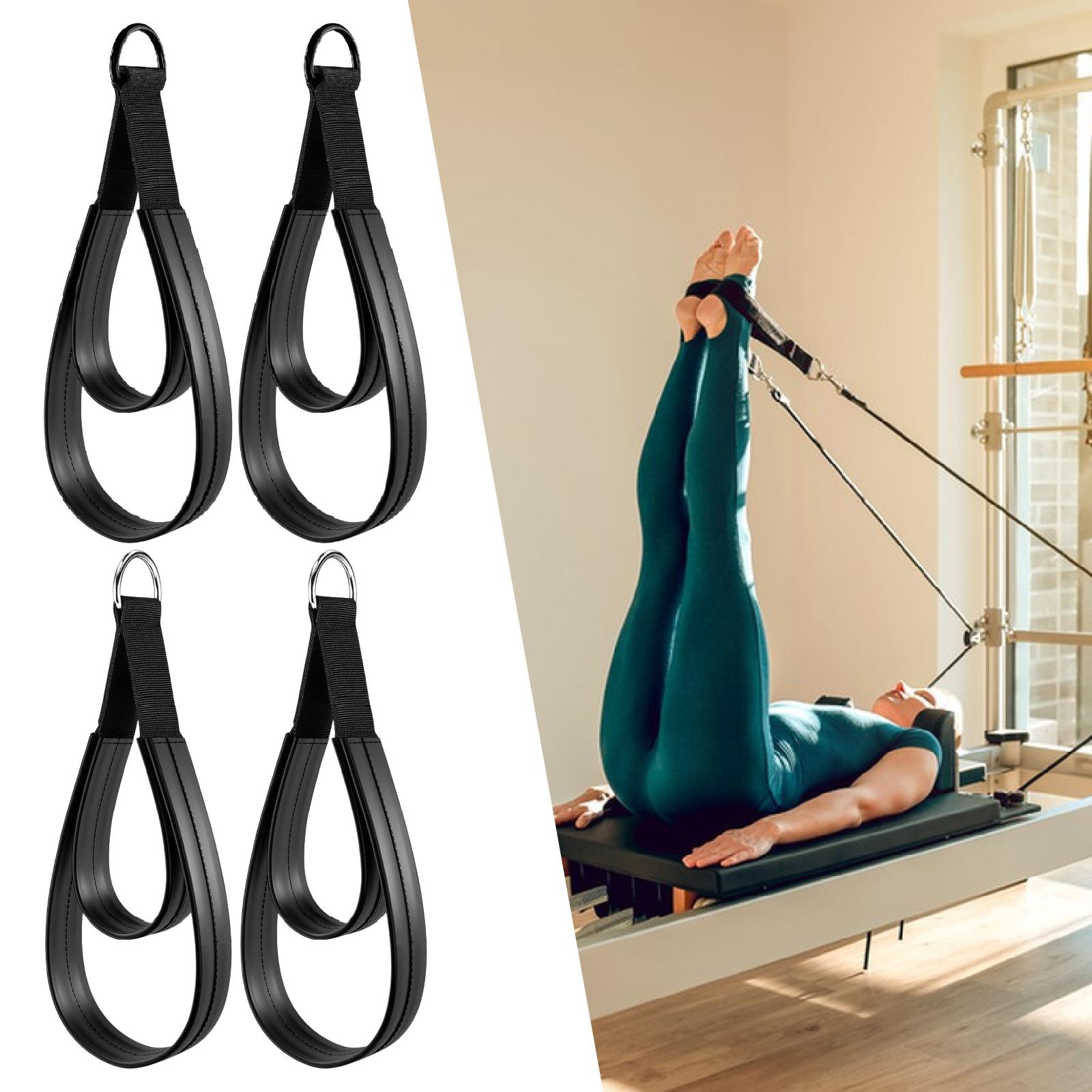 2x D Rings Strap Handle Multif – Pilates Yoga Ring Exercises recenzja i cena