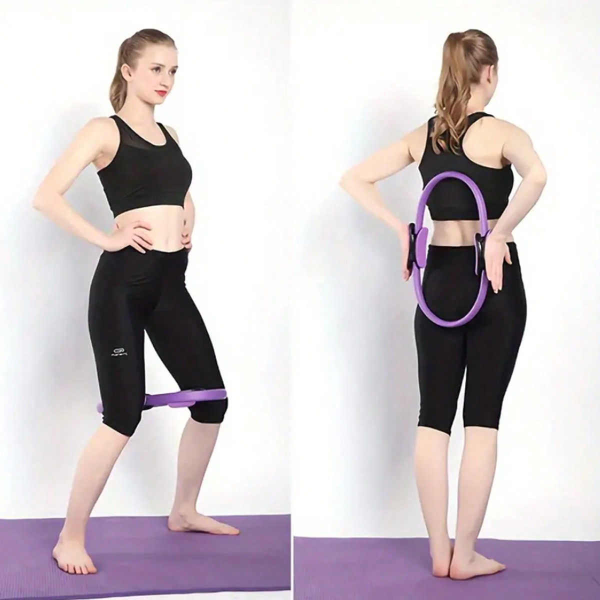 1pc PVC Pilates yoga circle mu – Pilates Yoga Ring Exercises recenzja i cena