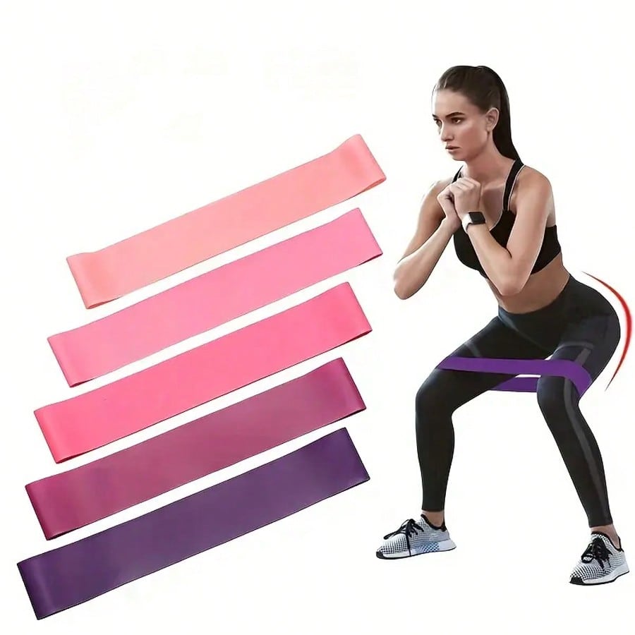 1pc/5pcs Yoga Resistance Bands – Pilates Yoga Workout At Home recenzja i cena