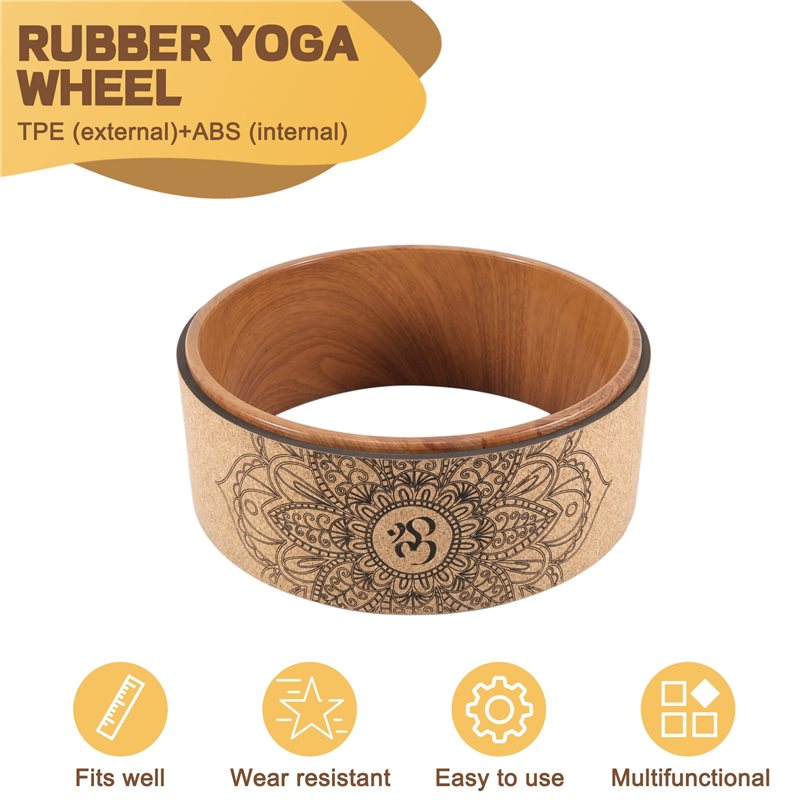 A65G-Cork Yoga Wheel For Yoga  – Yoga Wheel Dharma recenzja i cena