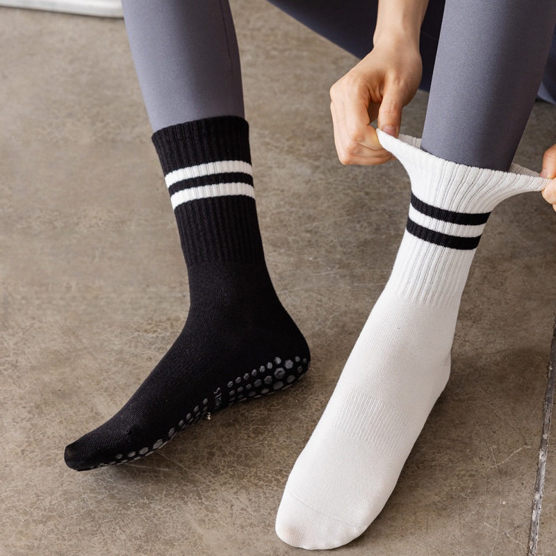 Women Non Slip Yoga Socks, Gri – Pilates Yoga Equipment recenzja i cena
