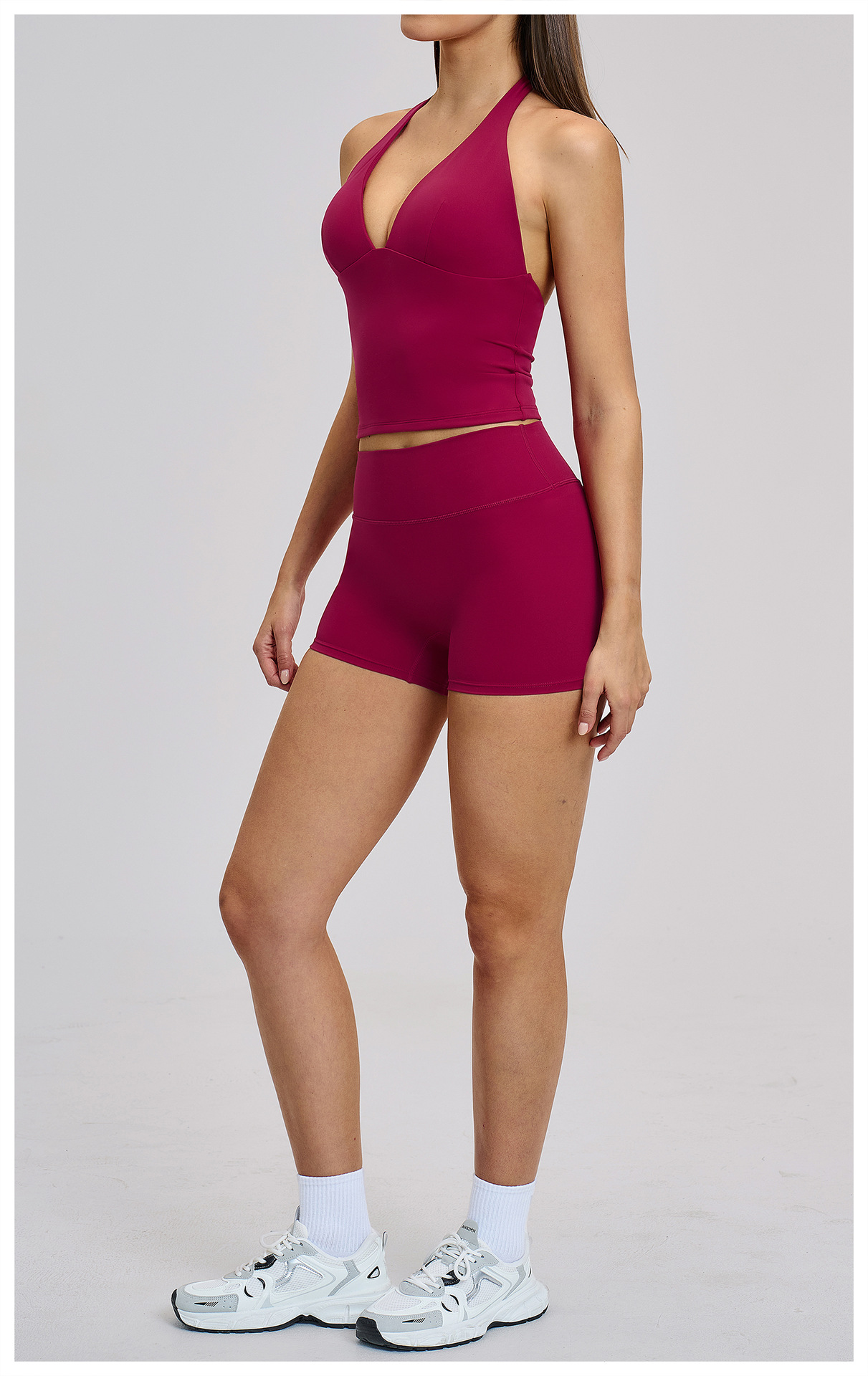 Sexy V-Neck Beautiful Back Hig – Pilates V Yoga recenzja i cena