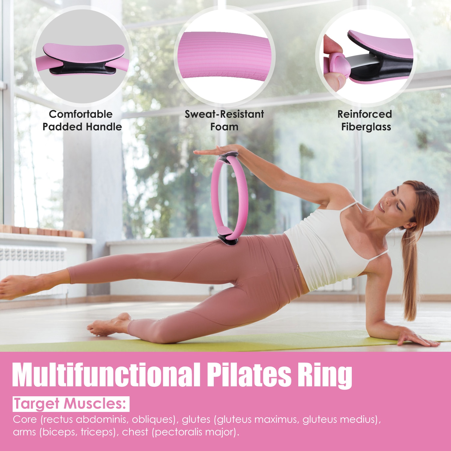USA STOCK 14Pcs Pilates Ring E – Pilates Toning Ball recenzja i cena