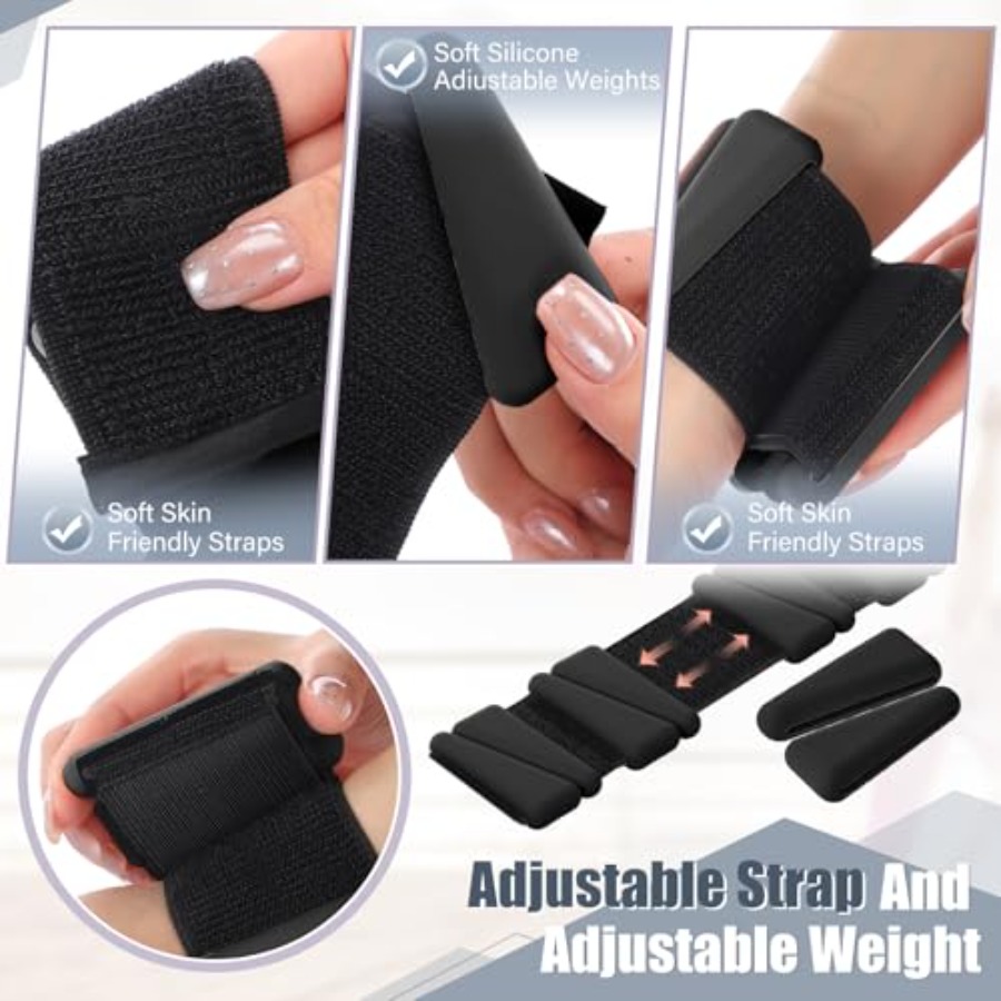 Adjustable Silicone Wrist Ankl – Home Pilates Yoga recenzja i cena