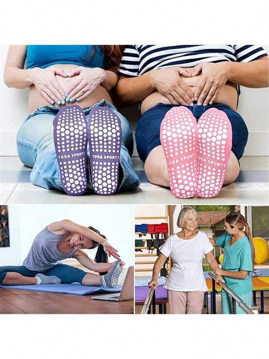 5 Pairs Women Double Stripe No – Pilates Yoga &A recenzja i cena