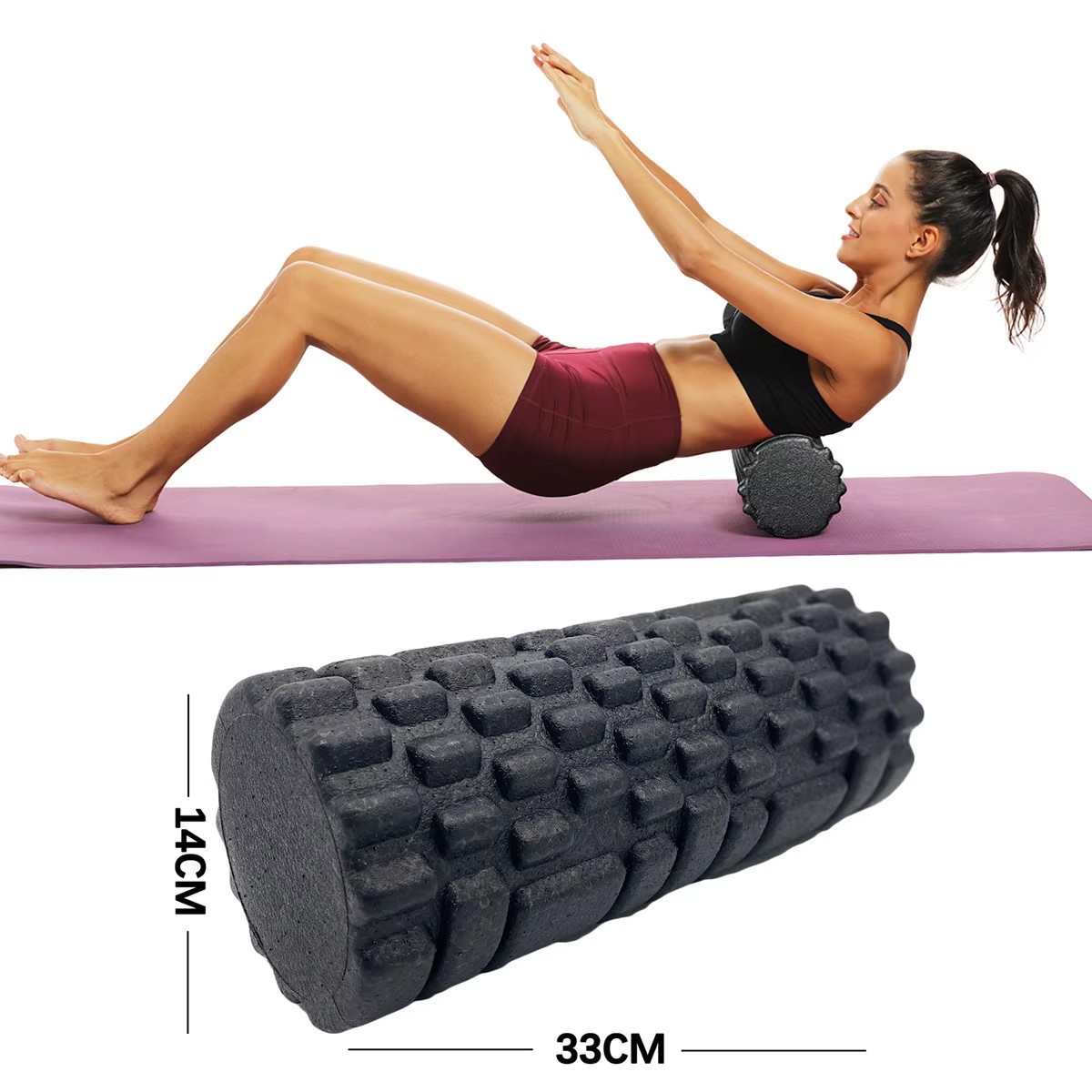 30/33cm Fitness Foam Roller Yo – Home Pilates Yoga recenzja i cena
