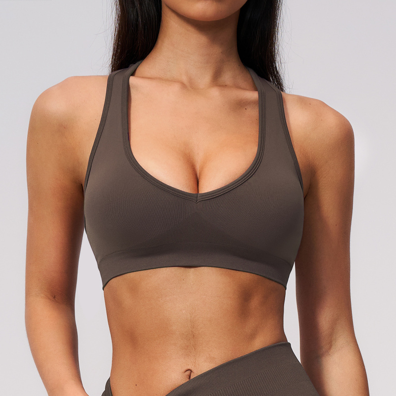 Seamless Knit Bra V Women's Sl – Pilates V Yoga recenzja i cena