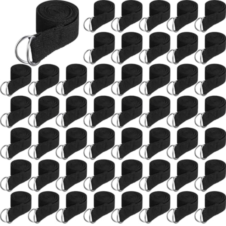 50 Pcs Yoga Strap for Stretchi – Pilates Yoga Ring Exercises recenzja i cena