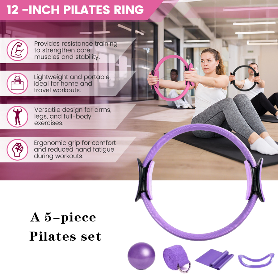 Customized LOGO 5-Piece Home G – Pilates Yoga Ring Exercises recenzja i cena
