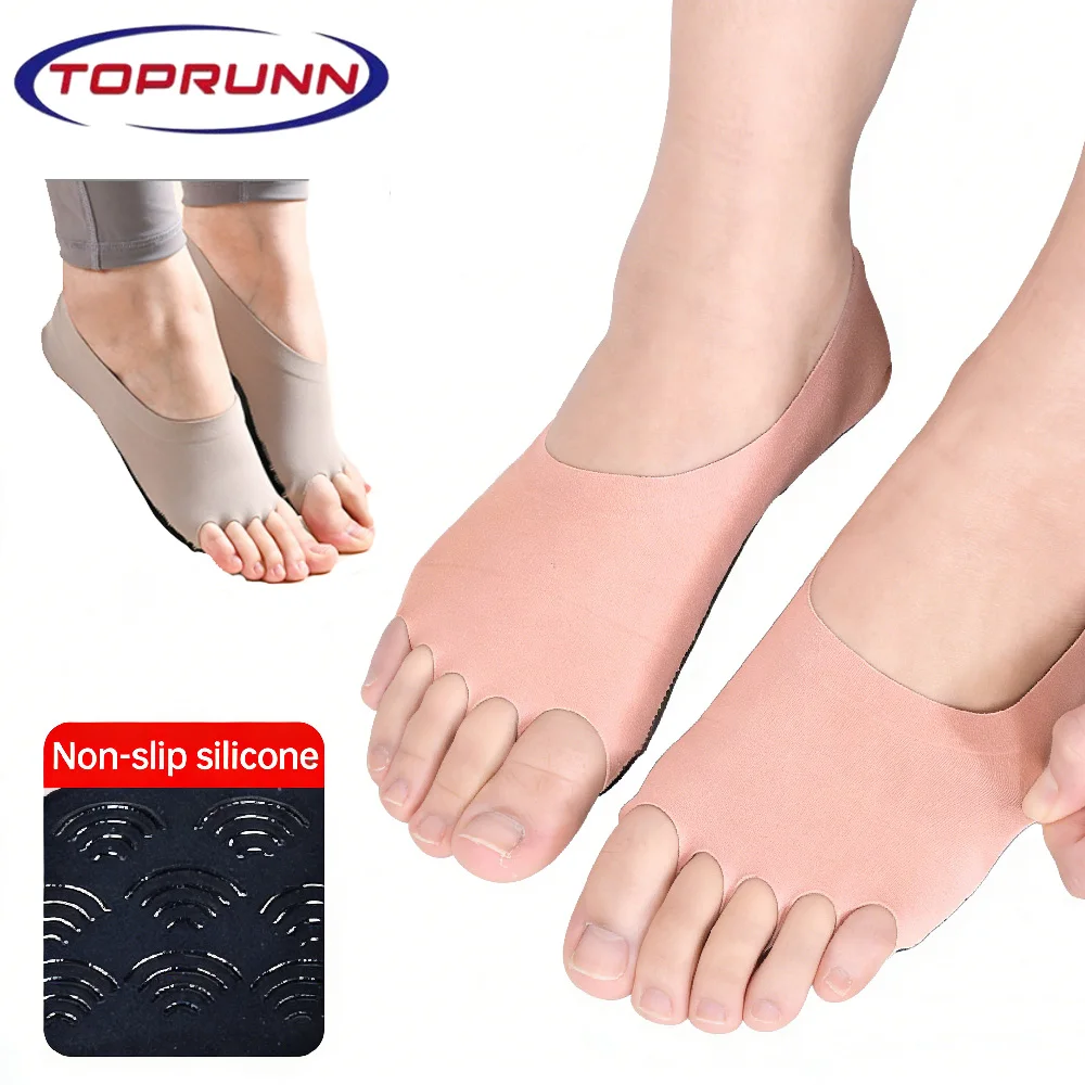 1Pair Toeless Yoga Socks for W – Home Pilates Yoga recenzja i cena