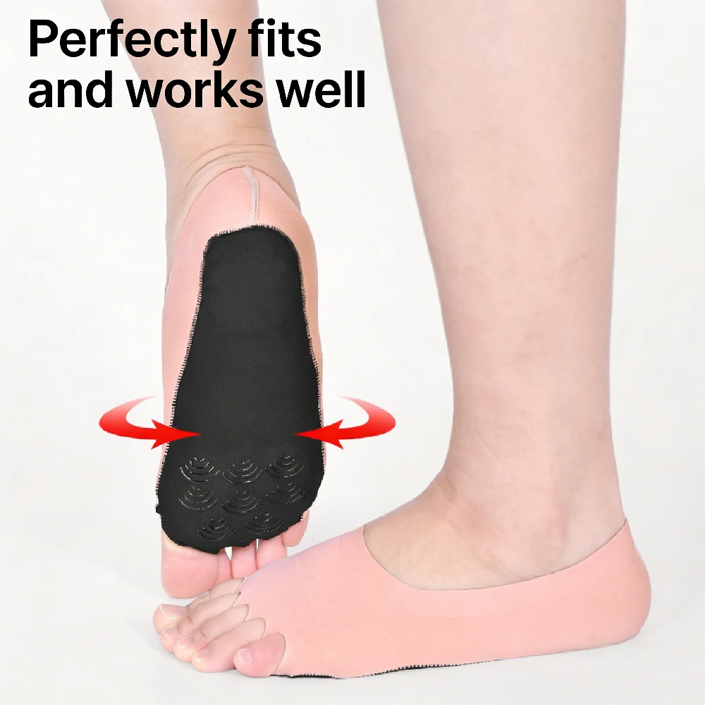 1Pair Toeless Yoga Socks for W – Home Pilates Yoga recenzja i cena
