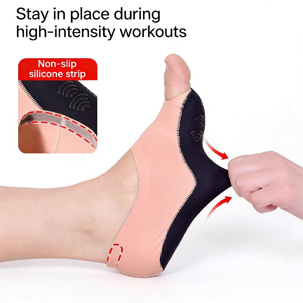 1Pair Toeless Yoga Socks for W – Home Pilates Yoga recenzja i cena