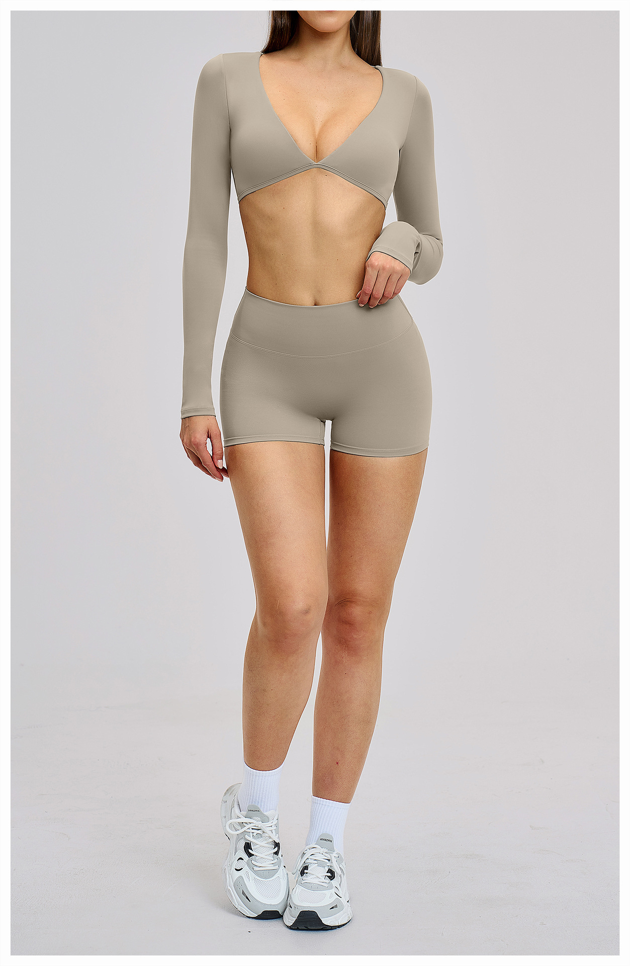 Sexy V-Neck Beautiful Back Hig – Pilates V Yoga recenzja i cena