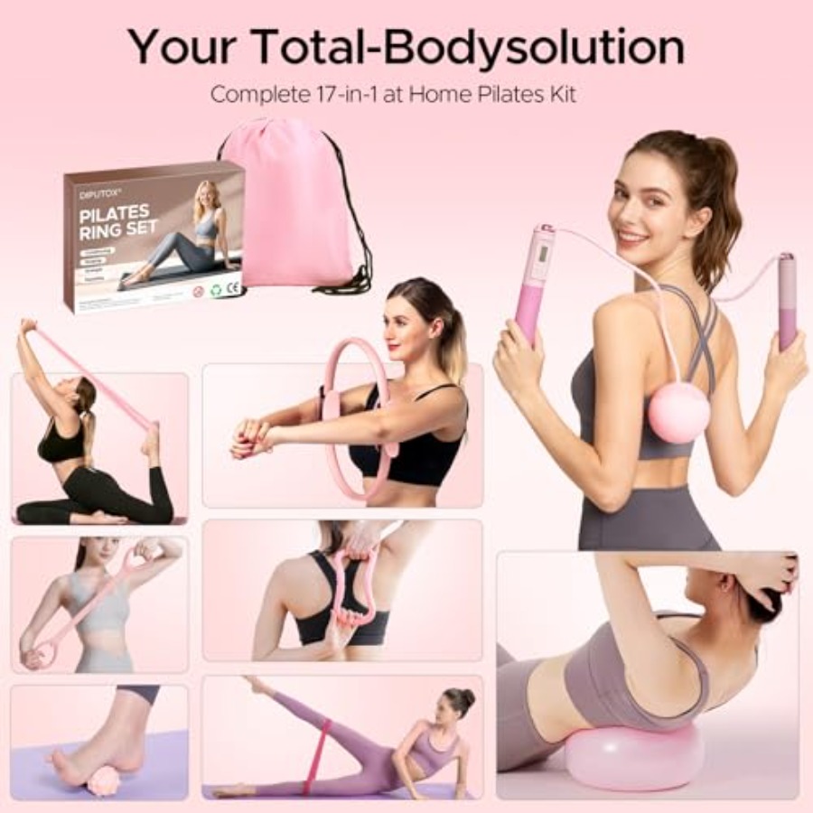 Pilates Ring Kit for Women Hom – Pilates Yoga Ring Exercises recenzja i cena