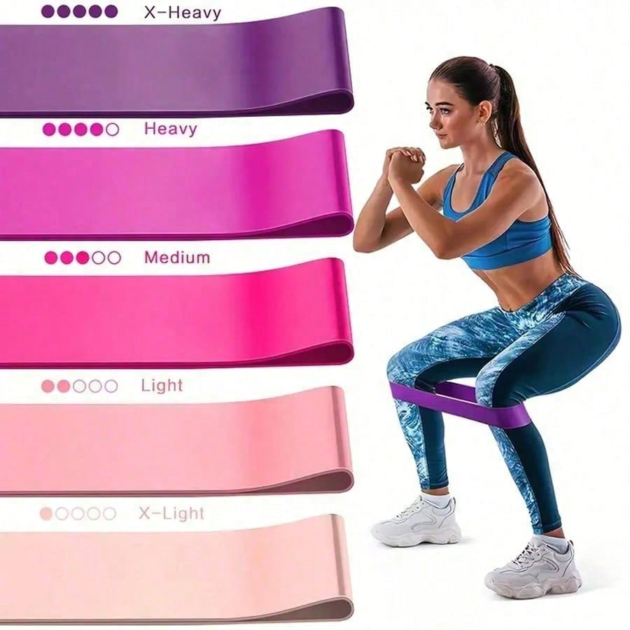 1pc/5pcs Yoga Resistance Bands – Pilates Yoga Workout At Home recenzja i cena