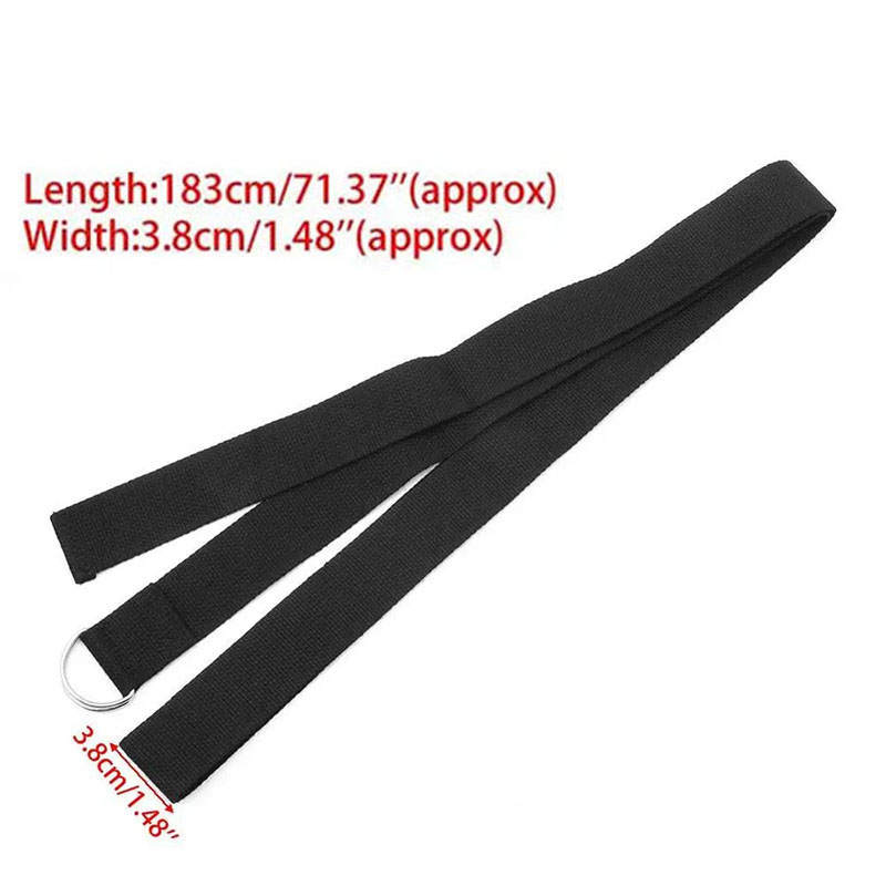 183*3.8cm Yoga Strap Cotton Ex – Pilates Yoga Ring Exercises recenzja i cena