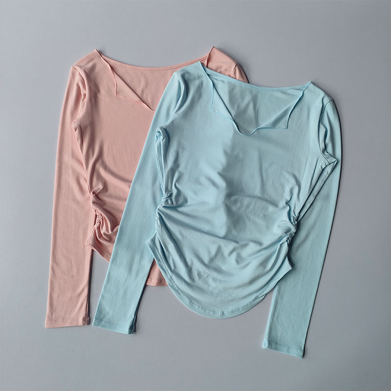 Women's Modal V-Neck Yoga Top  – Pilates V Yoga recenzja i cena