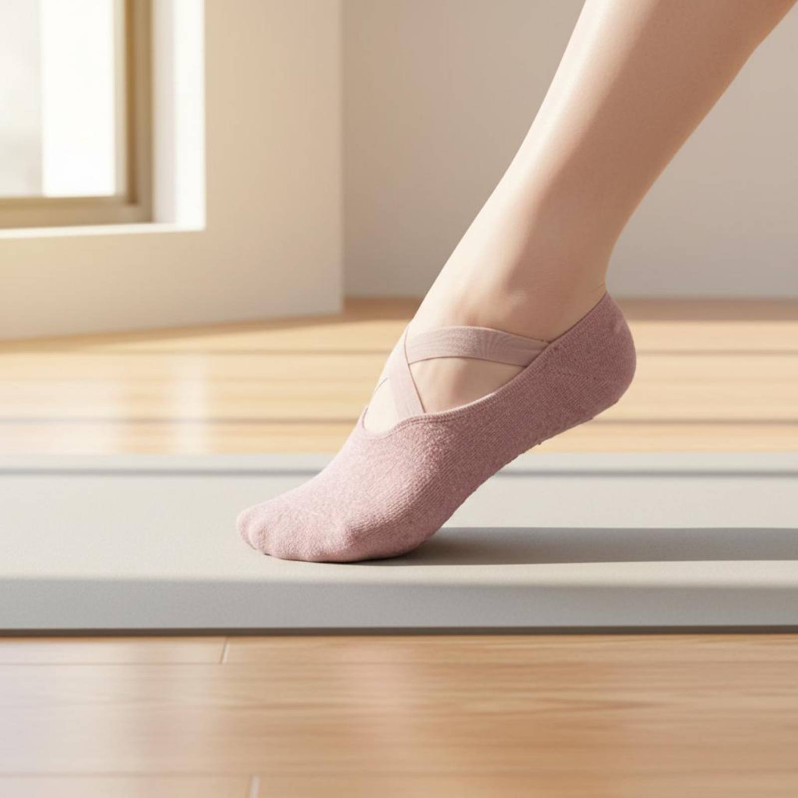 Non Slip Fitness Socks Breatha – Home Pilates Yoga recenzja i cena