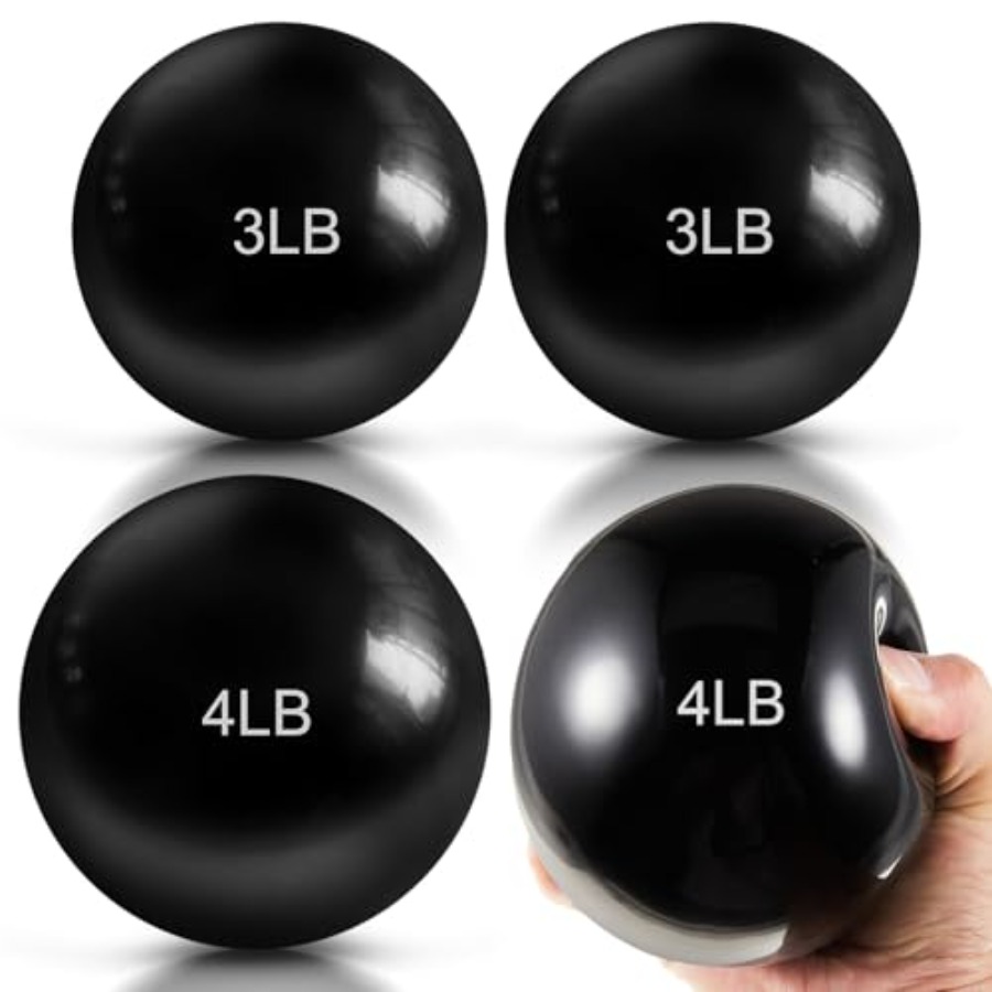 4 Pcs 2lb 3lb 3lb 4lb Weighted – Pilates Toning Ball recenzja i cena