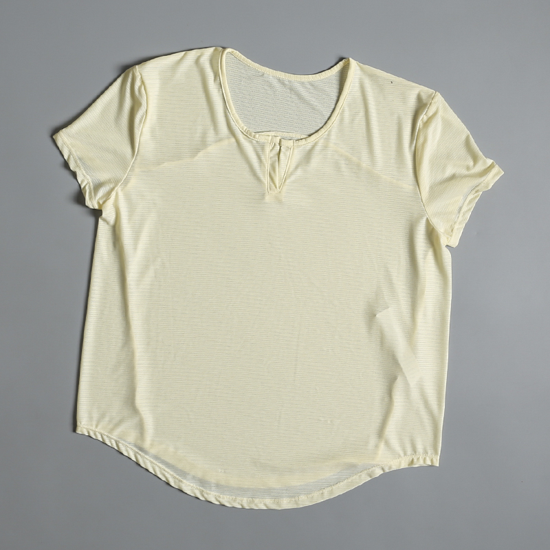 Women's Loose Sporty Short Sle – Pilates V Yoga recenzja i cena