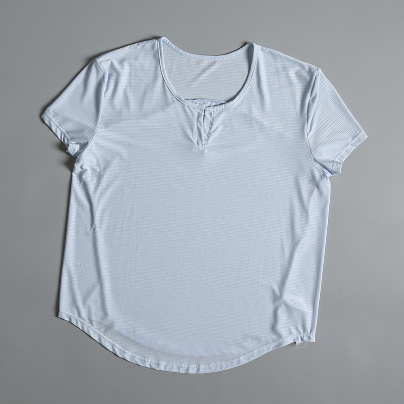 Women's Loose Sporty Short Sle – Pilates V Yoga recenzja i cena