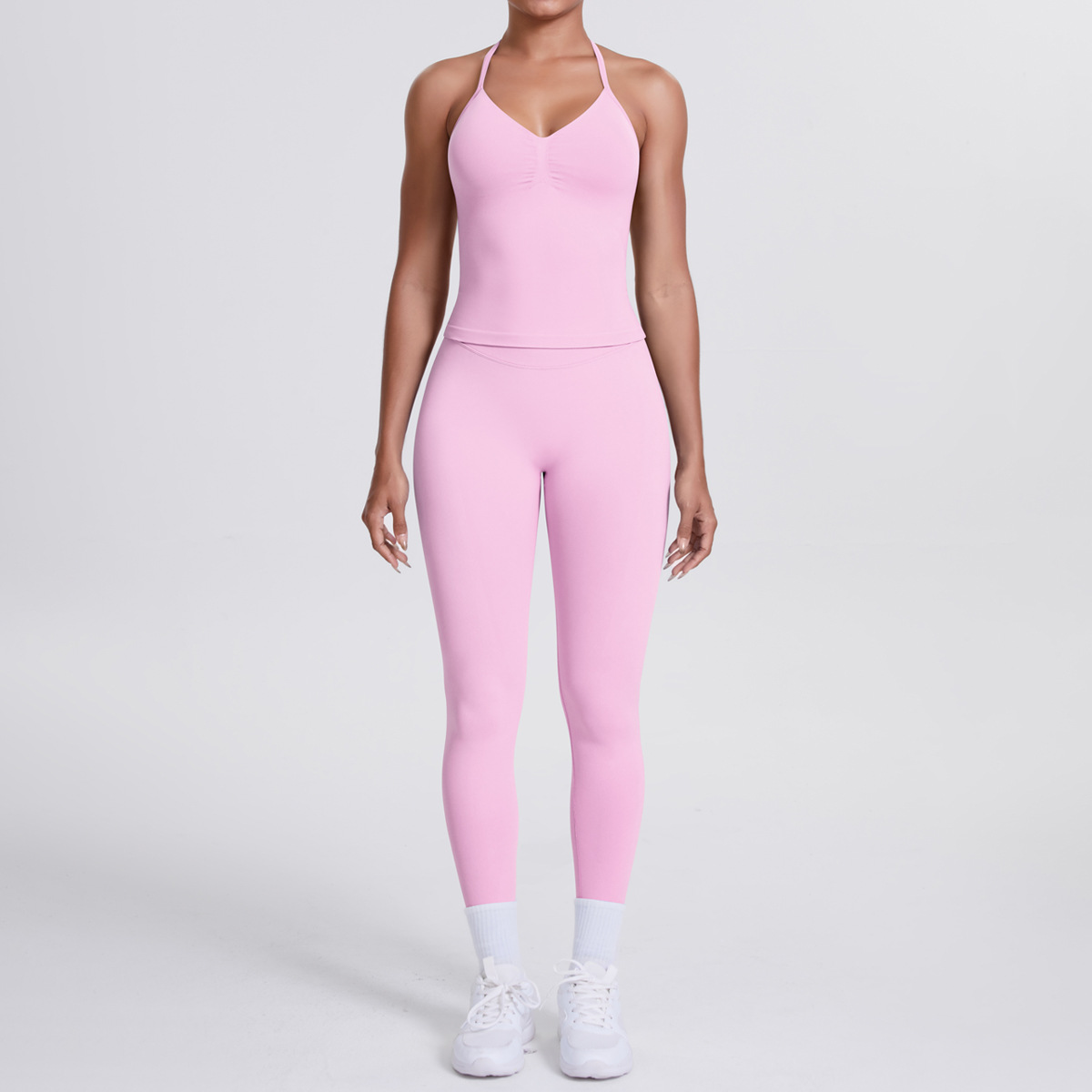 Women's Seamless Knitted Yoga  – Pilates V Yoga recenzja i cena