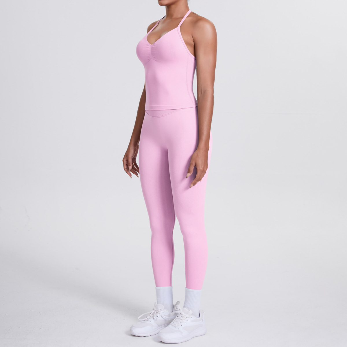 Women's Seamless Knitted Yoga  – Pilates V Yoga recenzja i cena