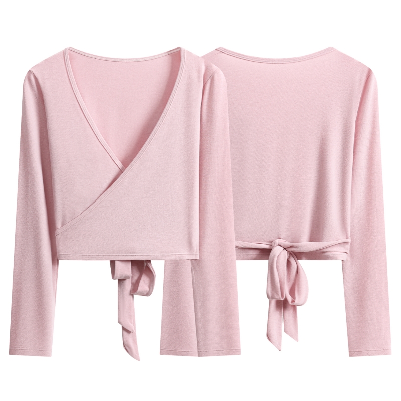 DRUR Long Sleeve Wrap Yoga Top – Pilates V Yoga recenzja i cena