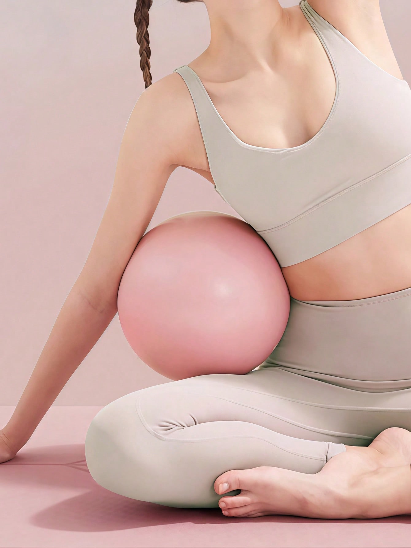 Thickened Small Pilates Ball A – Pilates Yoga Workout At Home recenzja i cena